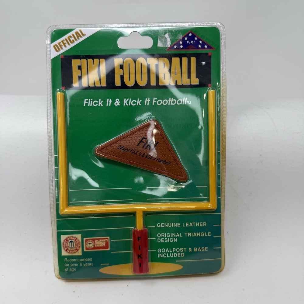 OFFICIAL FIKI FOOTBALL! Flick It & Kick It Football Original‎ Desk New Old Stock